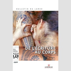 De l'écriture au corps