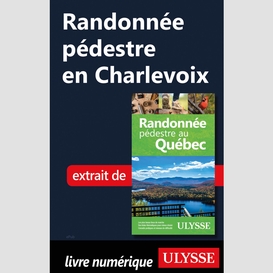 Randonnée pédestre en charlevoix