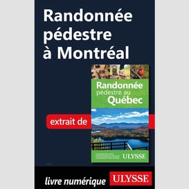 Randonnée pédestre à montréal