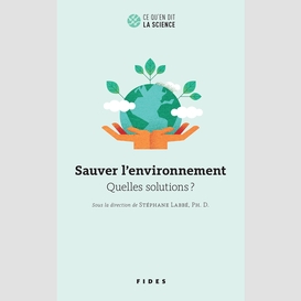 Sauver l'environnement