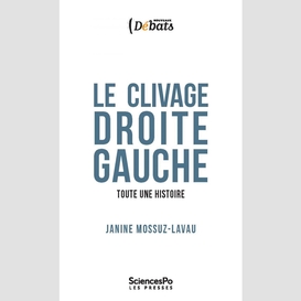 Le clivage droite-gauche