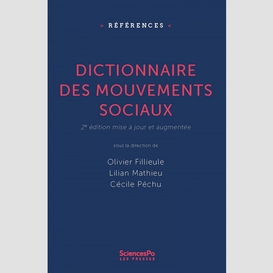 Dictionnaire des mouvements sociaux - nouvelle édition