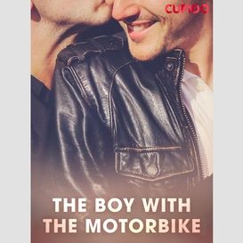 The boy with the motorbike