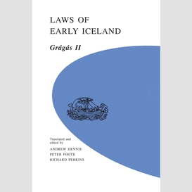 Laws of early iceland