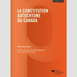 La constitution autochtone du canada