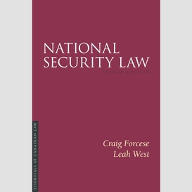 National security law, 2/e