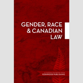 Gender, race & canadian law