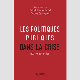 Les politiques publiques dans la crise