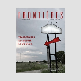 Frontières. trajectoires du mourir et du deuil. (vol. 32 no. 1, 2020)