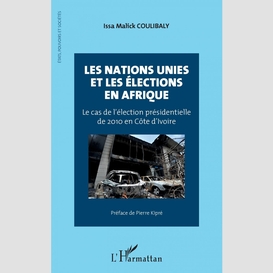 Les nations unies et les élections en afrique