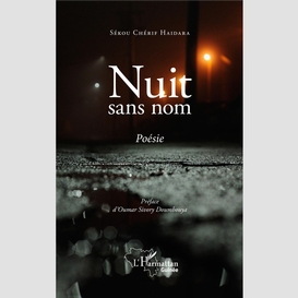 Nuit sans nom. poésie