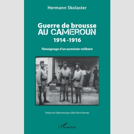 Guerre de brousse au cameroun 1914-1916
