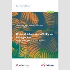 Urban metabolism and ecological management: