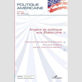 Argent et politique aux etats-unis