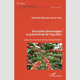 Description phonologique et grammaticale de l'igo-ahlon