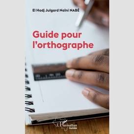 Guide pour l'orthographe