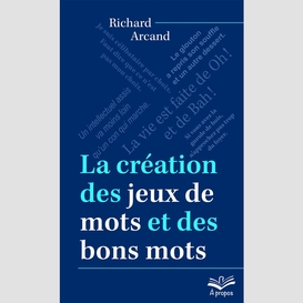 La création des jeux de mots et des bons mots