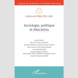 Sociologie, politique et éducation n° 42 / 2021