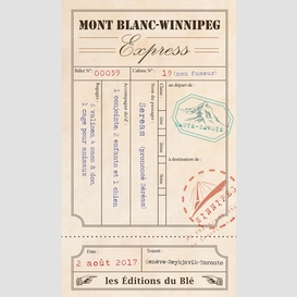 Mont blanc - winnipeg express