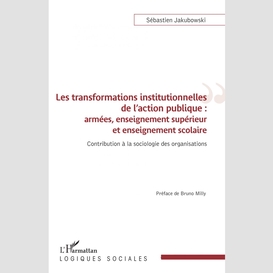 Les transformations institutionnelles de l'action publique