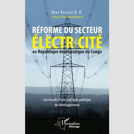 Réforme du secteur de l'électricité en république démocratique du congo