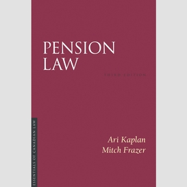 Pension law, 3/e