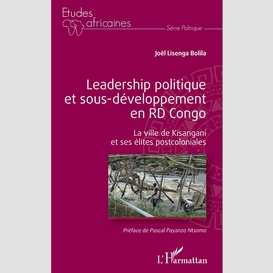 Leadership politique et sous-développement en rd congo