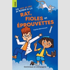 Rat, fioles et éprouvettes