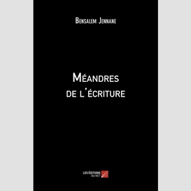 Méandres de l'écriture