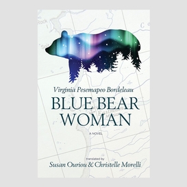 Blue bear woman