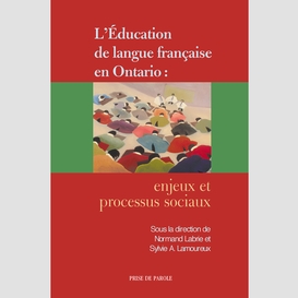 L'éducation de langue française en ontario