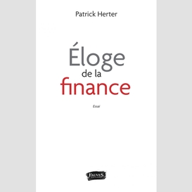 Éloge de la finance