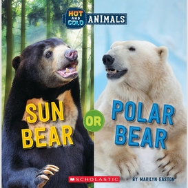 Sun bear or polar bear (wild world: hot and cold animals)