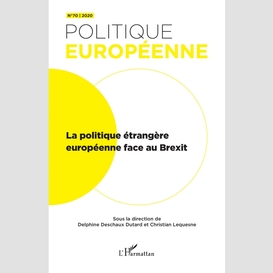 La politique étrangère européenne face au brexit