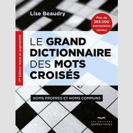 Grand dictionnaire des mots croises (le)