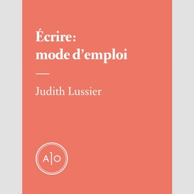 Écrire: mode d'emploi