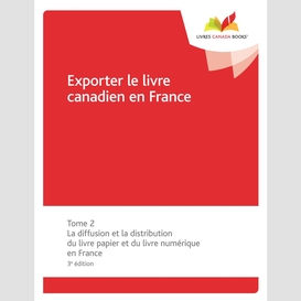 Exporter le livre canadien en france