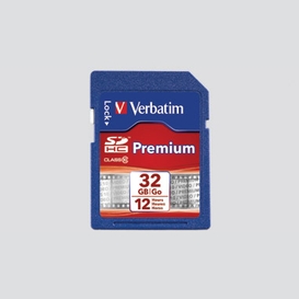 Carte memoire premium sdhc verbatim 32 g