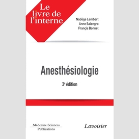 Anesthésiologie