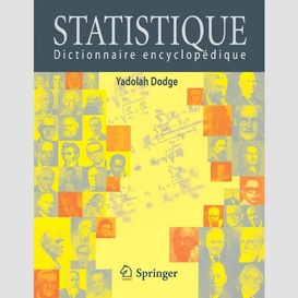 Statistique : dictionnaire encyclopédique