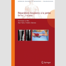 Réparations tissulaires à la jambe : de l'os... à la peau