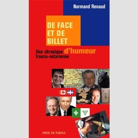 De face et de billet