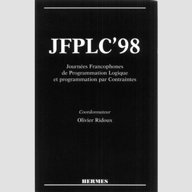 Jflpc'98: actes des 7e journées francophones de programmation logique et programmation par contraintes