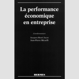 La performance économique en entreprise