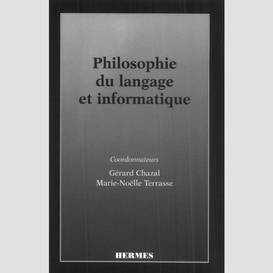 Philosophie du langage et informatique