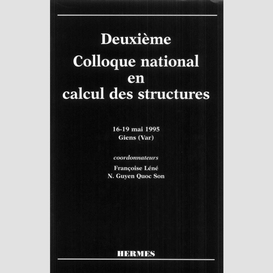 Deuxième colloque national en calcul des structures