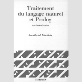 Traitement du langage naturel et prolog : une introduction