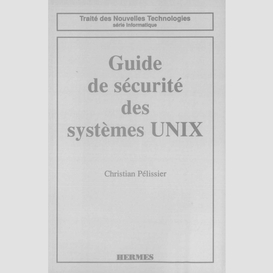 Guide de sécurité des systèmes unix