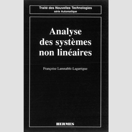 Analyse des systèmes non linéaires