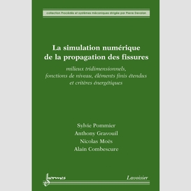 La simulation numérique de la propagation des fissures : milieux tridimensionnels, fonctions de niveau, éléments finis étendus et critères énergétiques